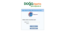 Tablet Screenshot of dogasigortaportal.com